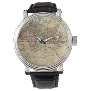 Pulsera Reloj del vintage de los hombres de Mappa Mundi