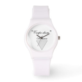 Pulsera Reloj deportivo blanco de silicona de mujer