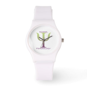 Pulsera Reloj deportivo de la psicología de la escuela