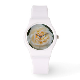Pulsera Reloj deportivo de silicona blanca para mujeres