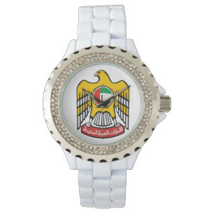 Pulsera Reloj diamante de imitación de los UAE