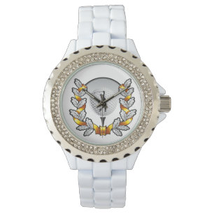 Pulsera Reloj diamante de imitación del emblema del golf