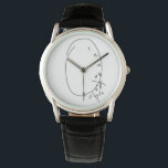 Pulsera Reloj distorsionado de Hannibal<br><div class="desc">El reloj dibujado de Will Graham mientras su cerebro estaba inflamado.</div>