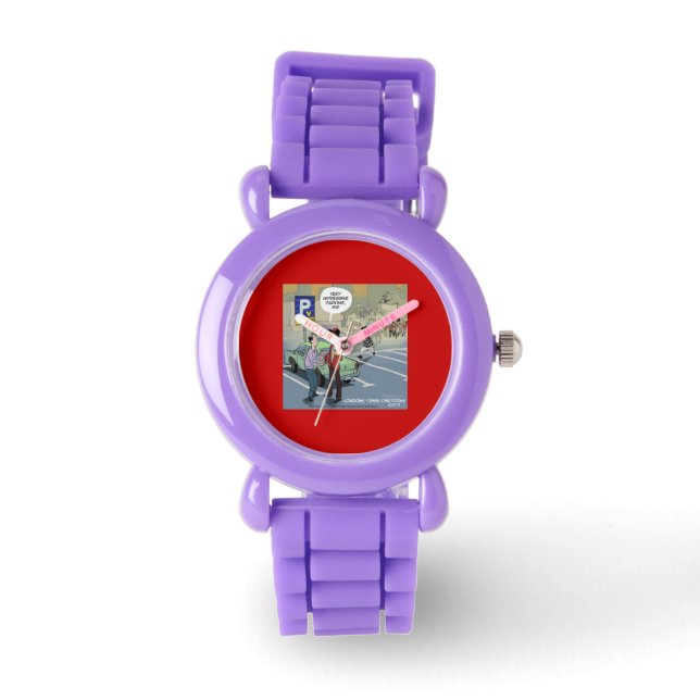 Pulsera Reloj divertido con tema de psicología "Validación (Anverso)