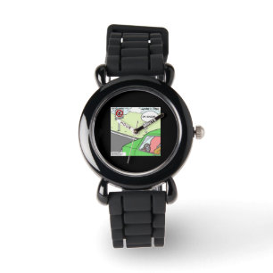 Pulsera Reloj divertido de la zona sin calamares