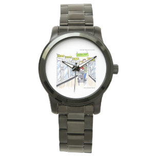 Pulsera Reloj divertido de morsa congelada de Rick London