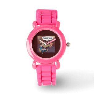 Pulsera Reloj divertido de mujer con hongo