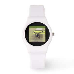 Pulsera Reloj divertido de silicona para mujeres de Rick L