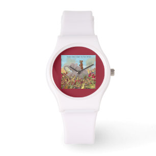 Pulsera Reloj divertido de silicona para mujeres Hannibal 