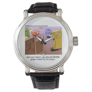 Pulsera Reloj divertido unisex Misterio de asesinato