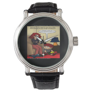 Pulsera Reloj divertido unisex para mamás de Twitter