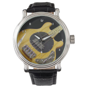 Pulsera Reloj eléctrico de la guitarra baja