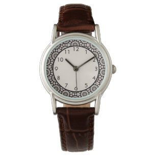 Pulsera Reloj Estrella de Café