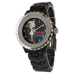Pulsera Reloj estupendo del diamante de imitación de la