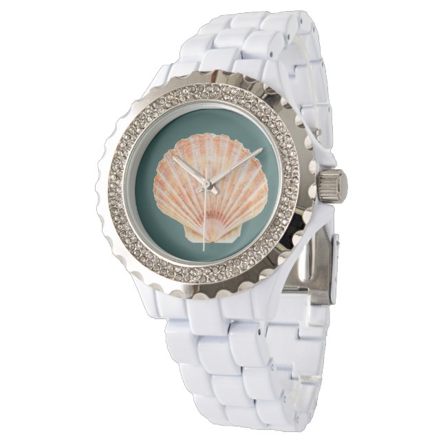 Pulsera Reloj eWatch concha de vieira (Angular)