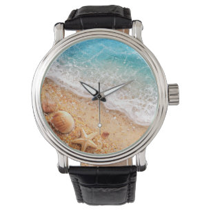 Pulsera Reloj ewatch de océano de resina falsa