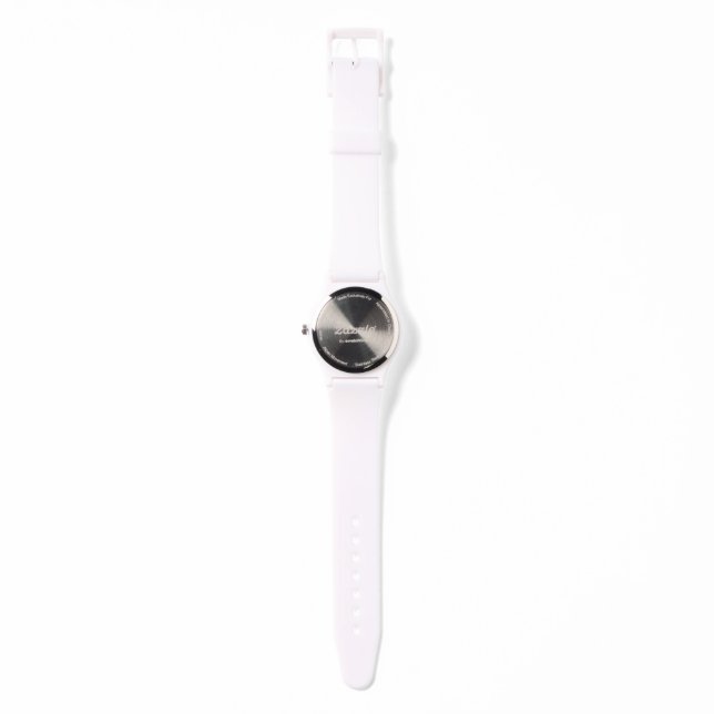 Pulsera Reloj eWatch de patrones de flor (Reverso )