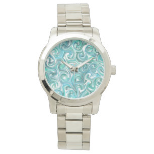 Pulsera Reloj eWatch para mujeres de Aqua Swirl
