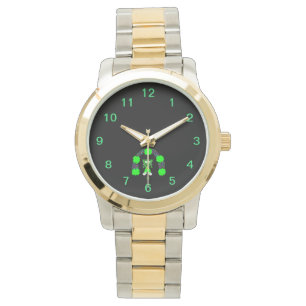 Pulsera Reloj franco-queso de St. Patrick