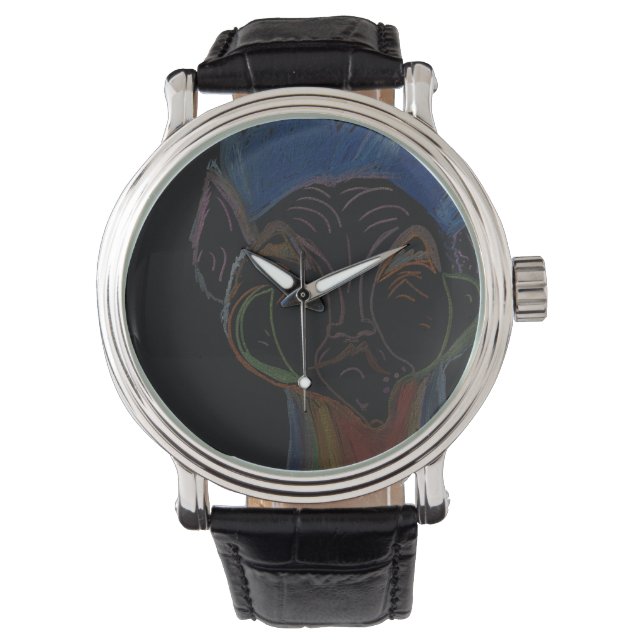 Pulsera Reloj híbrido de ciencia ficción (Anverso)