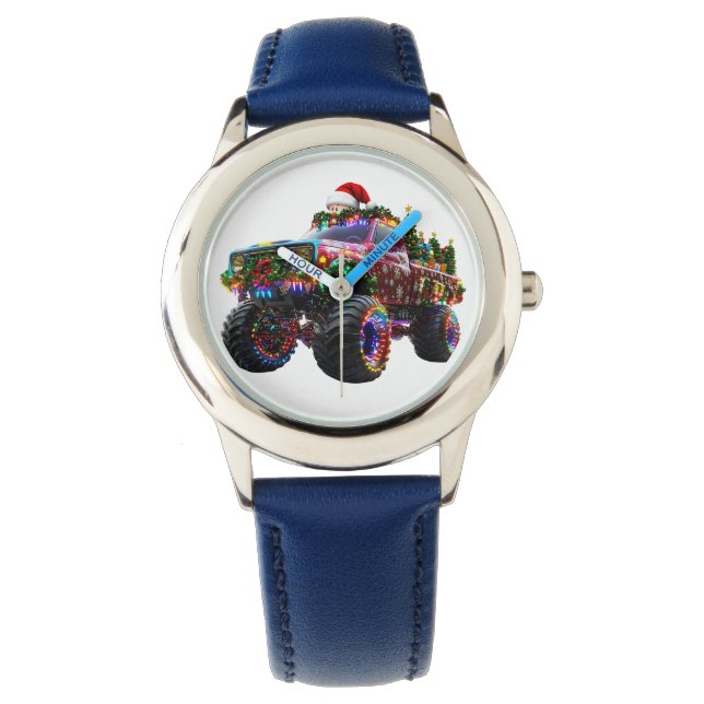 Pulsera Reloj infantil festivo de Navidad eWatch (Anverso)
