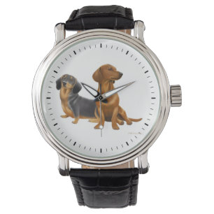 Pulsera Reloj joven de los perros del Dachshund