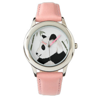 Pulsera Reloj lindo de los niños de la panda gigante de la