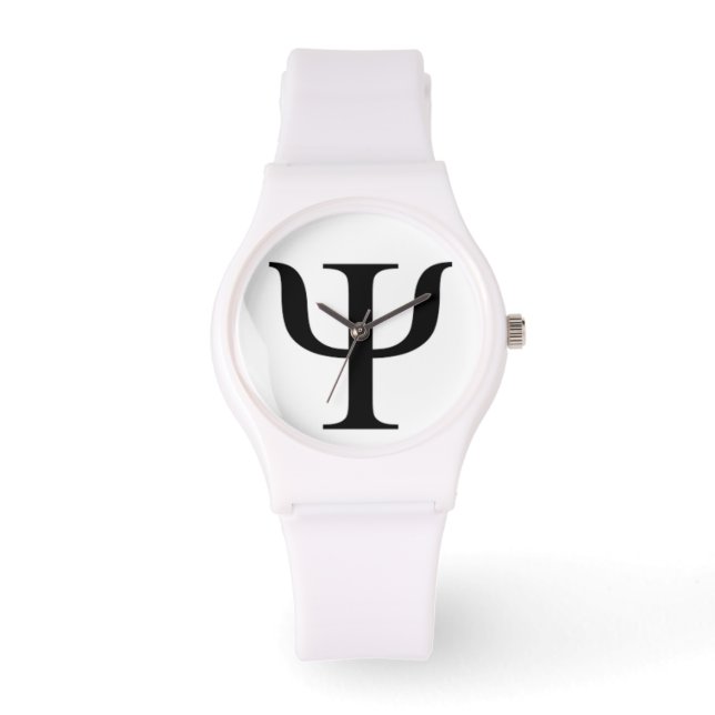 Pulsera Reloj logo de Psicología (Anverso)