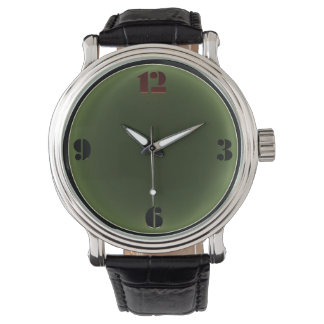 Pulsera Reloj masculino brillante de Art Deco
