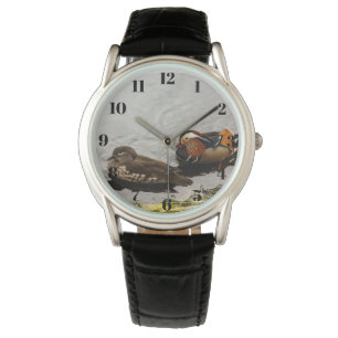 Pulsera Reloj masculino de los ducks de madera