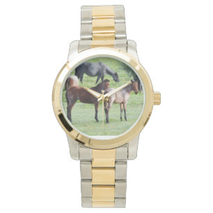 Pulsera Reloj melado de los potros
