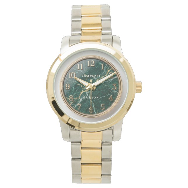 Pulsera Reloj moderno de dos tonos Oyster Band (Anverso)