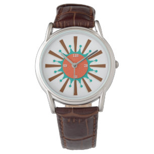 Pulsera Reloj moderno de mediados del siglo: parodias gráf