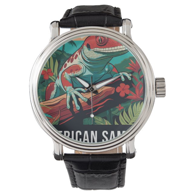 PULSERA RELOJ NP DE SAMOA AMERICANA (Anverso)