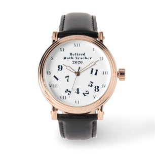 Pulsera Reloj Números Profesor de Matemáticas Jubilado