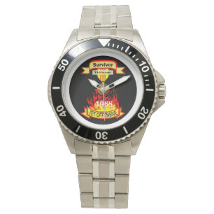 Pulsera Reloj ofensivo del superviviente de Vietnam Tet