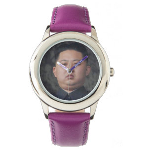 Pulsera reloj oficial de la O.N.U del jong de kim