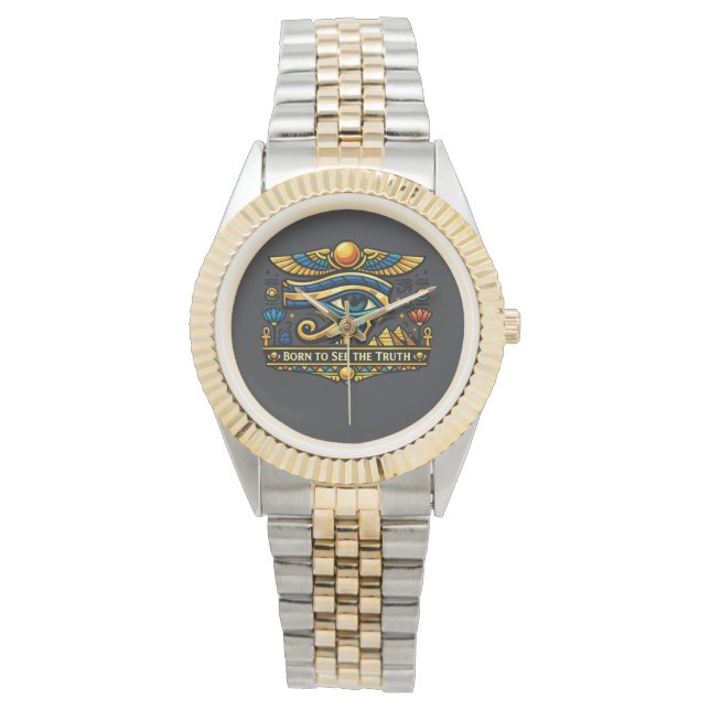 Pulsera Reloj Ojo de Horus Antiguo Egipto (Anverso)
