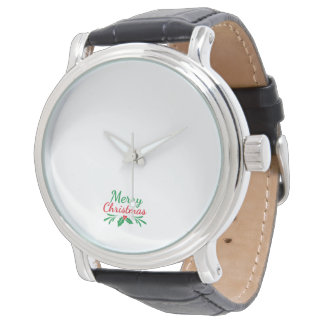 Pulsera Reloj para hombres con diseño de Navidad 