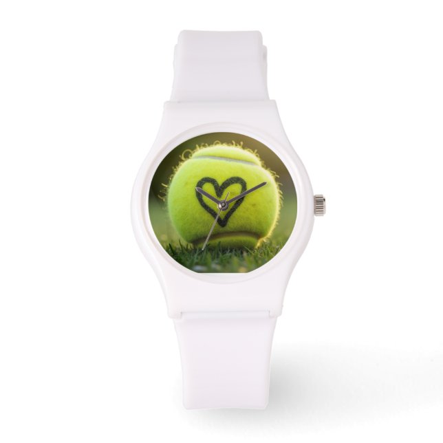 Pulsera Reloj pelota de tenis (Anverso)