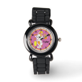 Pulsera Reloj personalizable de perro feliz de Hanukkah