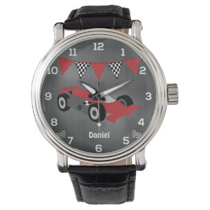 Pulsera Reloj personalizado del coche de carreras