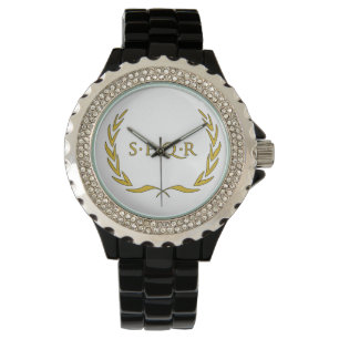 Pulsera Reloj romano del sello de SPQR