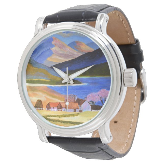 Pulsera reloj Tierras Altas de Escocia   (Angular)