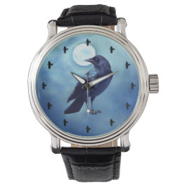 Pulsera Reloj Unisex azul de 13 cuervos