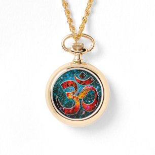 Pulsera Reloj universal de cuello de hum OM