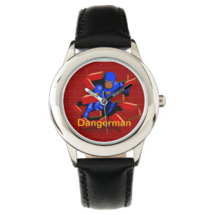Pulsera Reloj urbano del choque de la pared del super