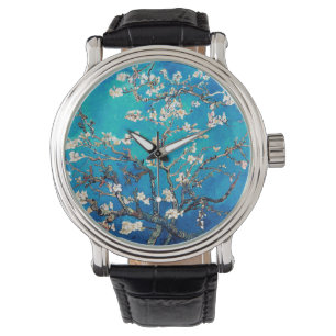 Pulsera Reloj Vincent Van Gogh Flor de Almendro Turquesa