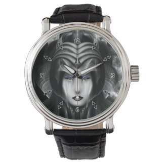 Pulsera Retrato De Cyria Midnight Reloj De La Muñeca