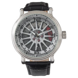 Pulsera Ruedas de tres piezas y reloj de los mens de freno